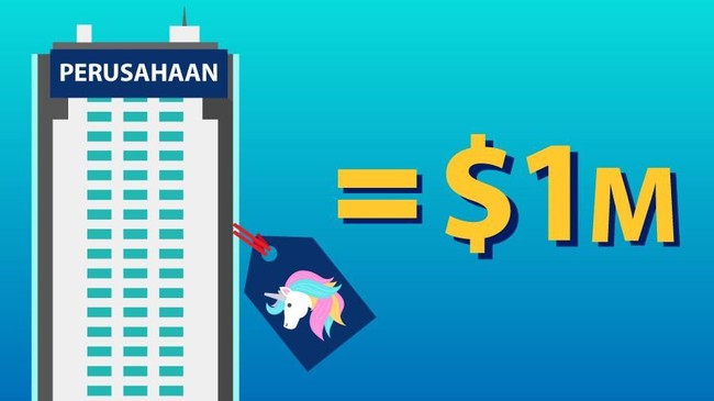 Tiap Tahun Unicorn RI Terima Kucuran Modal Asing Rp 35 T