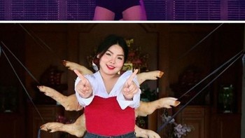 Ini triknya. Foto: instagram.com/framsook_lek_lek/