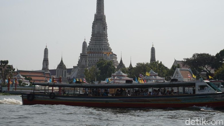 Sungai Chao Phraya di Thailand (Shinta/detikTravel) Sungai Chao Phraya di Thailand (Shinta/detikTravel)