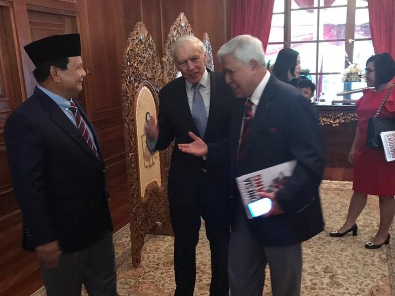 BPN: Eks Panglima NATO Isi Kuliah di Rumah Prabowo, Tak Terkait Pilpres BPN: Eks Panglima NATO Isi Kuliah di Rumah Prabowo, Tak Terkait Pilpres