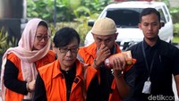 KPK memanggil 3 orang bos dari dua perusahaan yaitu PT Wijaya Kusuma Emindo (WKE) dan PT Tashida Sejahtera Perkara terkait kasus suap proyek pembangunan Sistem Penyediaan Air Minum (SPAM), Jakarta, Jumat (22/2/2019).