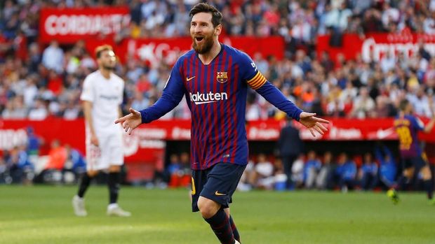 Lionel Messi mengalahkan jumlah gol Cristiano Ronaldo. (