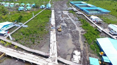 Ini Lho Proyek Jalan untuk Bantu Atasi Gizi Buruk di Asmat