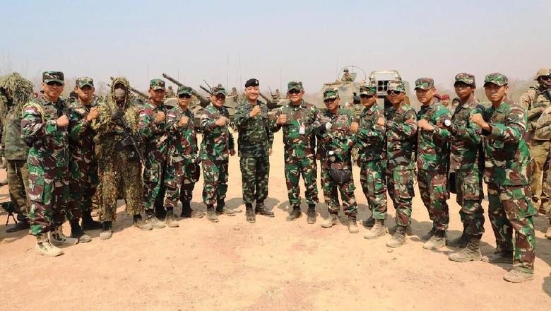 Asops Panglima TNI Tinjau CALFEX Cobra Gold 2019 di Thailand Asops Panglima TNI Tinjau CALFEX Cobra Gold 2019 di Thailand