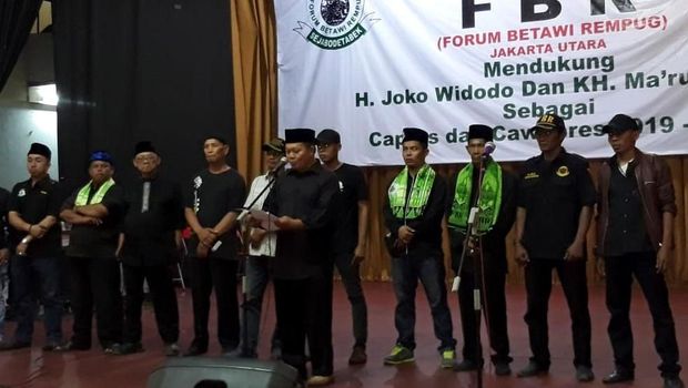 Dulu di Pangkuan Prabowo, FBR Kini Dukung Jokowi