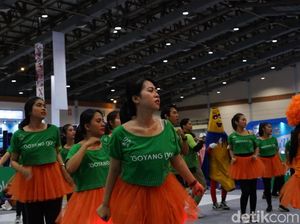 Terlalu Sibuk? Para SPG Ini Bisa Lho Curi Waktu Olahraga di Sela Kerja