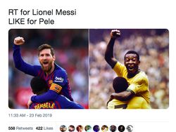 Messi Panen Sanjungan di Medsos, Statistik Hebatnya Diumbar