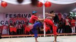 Hii! Potret Aksi Ekstrem Tatung di Festival Cap Go Meh