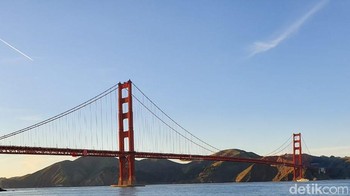 Mode ultra wide lagi-lagi sangat berguna sehingga bisa memotret jembatan itu secara utuh dan tanpa penurunan kualitas. Foto: Imron Rosyadi/detikinet