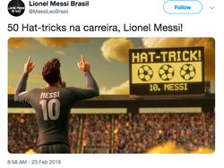 Messi Panen Sanjungan di Medsos, Statistik Hebatnya Diumbar