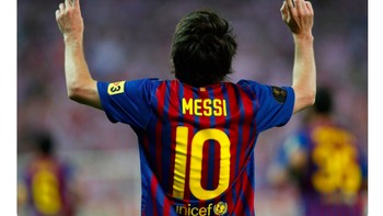 Musim ini, statistik Messi cukup mengagumkan jika melihat data yang dipajang di Twitter ini. Foto: istimewa