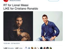 Messi Panen Sanjungan di Medsos, Statistik Hebatnya Diumbar