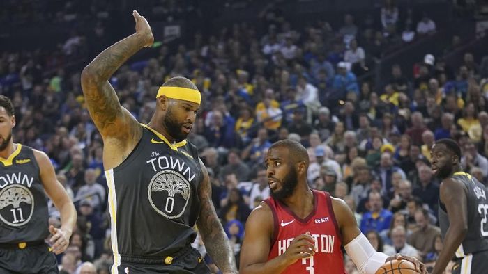 Houston Rockets kalahkan Golden State Warriors (Kyle Terada-USA TODAY Sports)