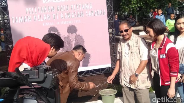  Taman Dilan Diresmikan Menteri Pariwisata Arief Yahya hingga Ridwan Kamil