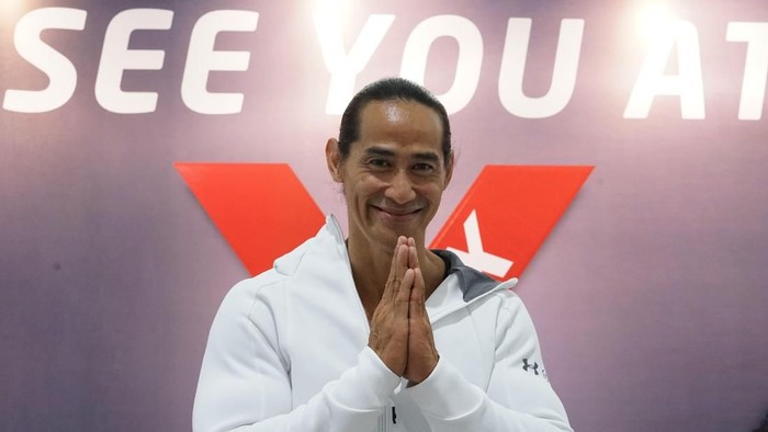 Tips perut sixpacks dari Ade Rai. Foto: Ayunda/detikHealth