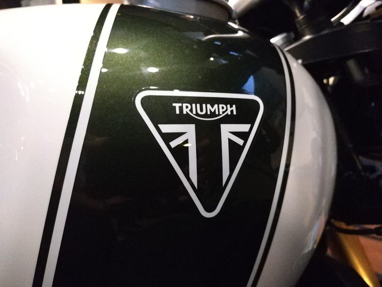 Motor besar Triumph Foto: Ridwan Arifin Motor besar Triumph Foto: Ridwan Arifin