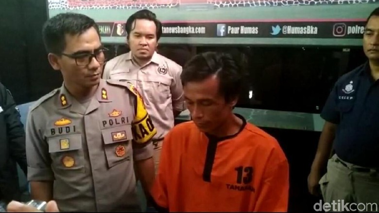 Pembunuh Domi di Bangka Ditangkap Polisi Pembunuh Domi di Bangka Ditangkap Polisi