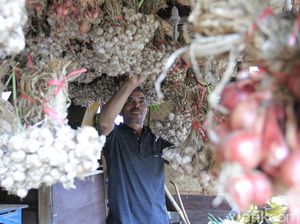 Foto: Belanja Sayur di Kamojang Buat Oleh-oleh Emak di Rumah