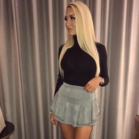 Di usia 19, keinginannya tersebut terwujud. Prosedur pertama yang ia lakukan adalah filler bibir. Di usia 21 tahun, Charlie melakukan operasi payudara Foto: dok. Instagram (@charliebarbie)