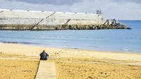 Vizcaya, salah satu pantai yang jadi favorit warga setempat untuk bersantai (iStock)