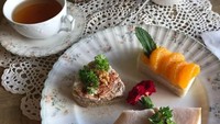 Apapun yang wanita 34 tahun ini unggah selalu cantik dan kreatif ya. Lihat saja makanan yang hendak disantap Marie ini. Foto: Instagram@mariekondo