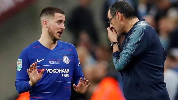 Eden Hazard terus santer diberitakan hengkang ke Real Madrid akhir musim ini.