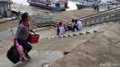 Potret Tanggul Kali Adem yang Dikeluhkan Warga Muara Angke