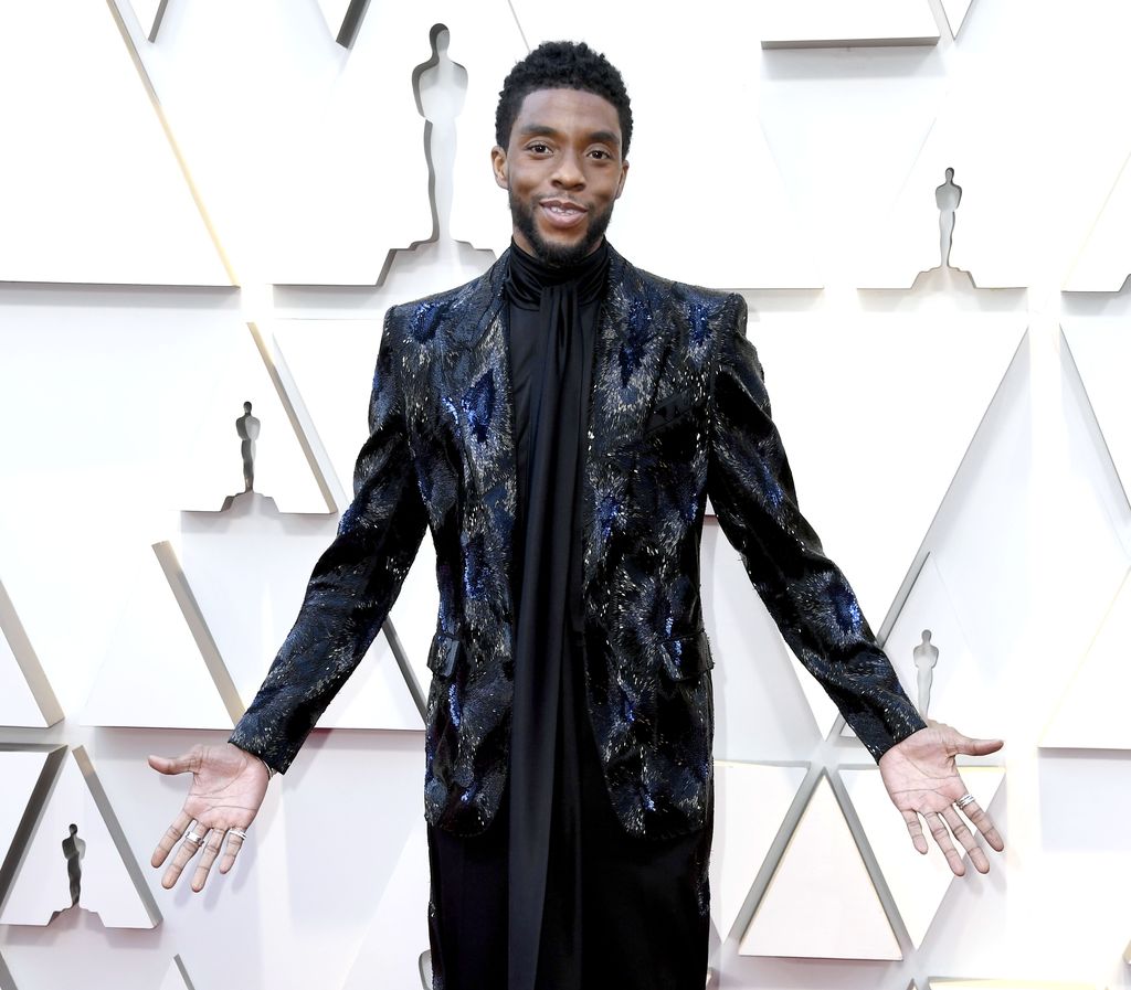 HOLLYWOOD, CALIFORNIA - FEBRUARY 24: Chadwick Boseman attends the 91st Annual Academy Awards at Hollywood and Highland on February 24, 2019 in Hollywood, California. (Photo by Frazer Harrison/Getty Images)