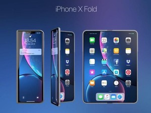 Melihat Konsep Ponsel Layar Fleksibel iPhone X Fold