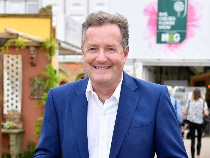 LONDON, ENGLAND - MAY 21:  Presenter Piers Morgan attends the Chelsea Flower Show 2018 on May 21, 2018 in London, England.  (Photo by Jeff Spicer/Getty Images)