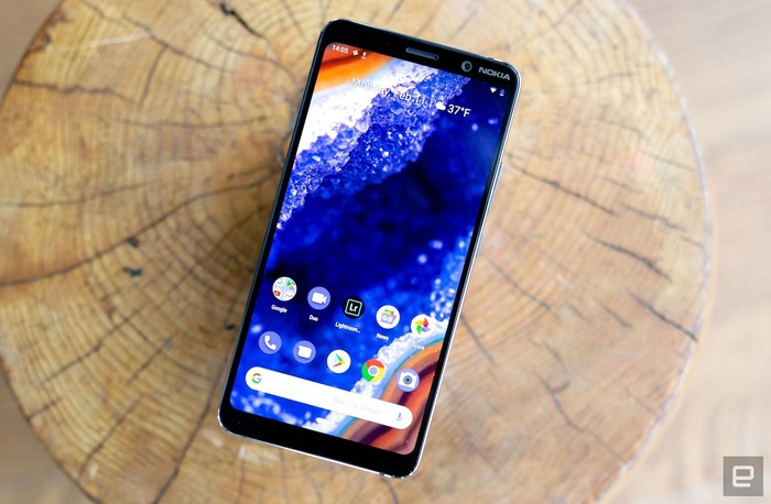 Nokia 9 PureView. Foto: Chris Velazco/Engadget Nokia 9 PureView. Foto: Chris Velazco/Engadget
