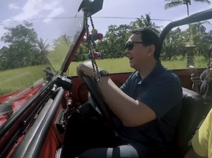 Ahok Naik Mobil Pak Camat, Kepa Bisa Beli Ferrari Sekali Main