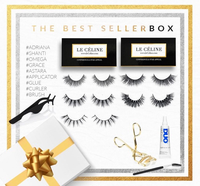 Bulu mata palsu dari brand Le Céline ikut mengisi goodie bags Oscars 2019. Le Celine dikenal sebagai brand bulu mata palsu premium yang banyak dipakai makeup artist selebriti dunia. Tak tanggung-tanggung, Le Celine memberikan satu set produk mereka yang terdiri dari 15 bulu mata palsu. Satu box yang berisi 15 pasang bulu mata palsu ini belum dijual di situs resmi mereka. Namun untuk yang sembilan pasang bulu mata palsu, harganya di website resmi Le Celine tercantum €610.00. Foto: Istimewa