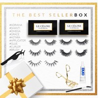 Bulu mata palsu dari brand Le Céline ikut mengisi goodie bags Oscars 2019. Le Celine dikenal sebagai brand bulu mata palsu premium yang banyak dipakai makeup artist selebriti dunia. Tak tanggung-tanggung, Le Celine memberikan satu set produk mereka yang terdiri dari 15 bulu mata palsu. Satu box yang berisi 15 pasang bulu mata palsu ini belum dijual di situs resmi mereka. Namun untuk yang sembilan pasang bulu mata palsu, harganya di website resmi Le Celine tercantum €610.00. Foto: Istimewa