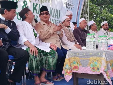 Prabowo kampanye di Pasuruan/