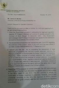 Ini Surat Sudirman Said untuk Bos Freeport yang Diminta Jokowi