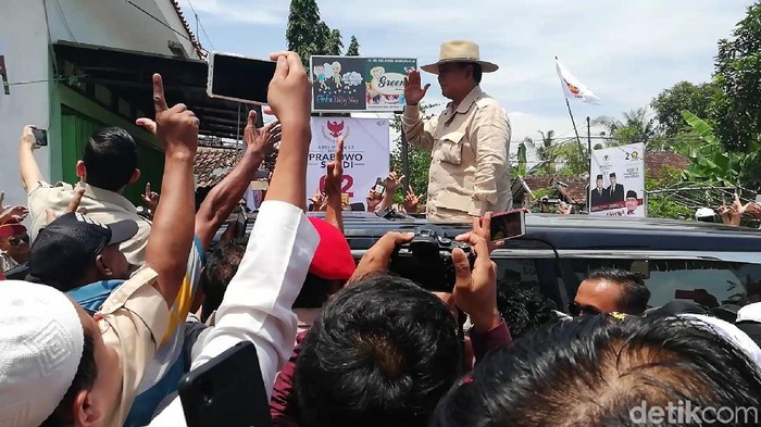Prabowo datang ke pasuruan