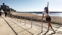 Gayanya di Cascais, Portugal (tulinsahinofficial/Instagram)