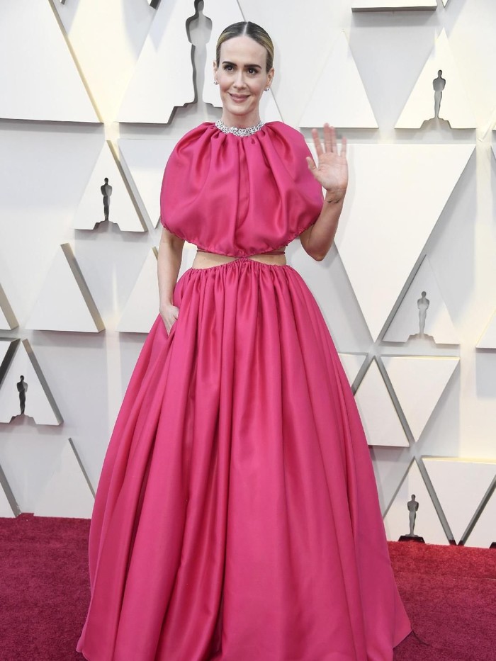 HOLLYWOOD, CALIFORNIA - FEBRUARY 24: Sarah Paulson attends the 91st Annual Academy Awards at Hollywood and Highland on February 24, 2019 in Hollywood, California. (Photo by Frazer Harrison/Getty Images)