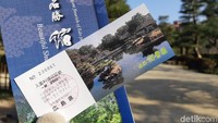 Shukkeien Garden bisa menjadi destinasi liburan bulan madu yang romantis. Biaya masuk ke taman ini JPY 260 atau sekitar Rp 32.834 per orang. Syahrini dan Reino, ayo ke sini (Bonauli/detikTravel)