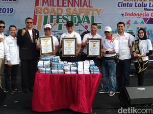 Dihadiri Puluhan Ribu Milenial, MRSF di Riau Raih Rekor MURI