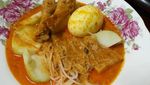 Biar Hangat Pagi Ini Enaknya Sarapan Lontong Kari yang GUrih Mantap