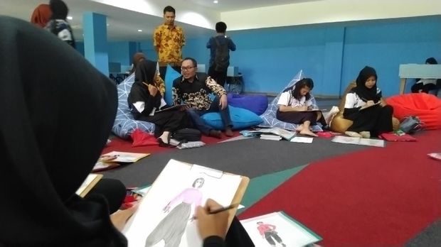 Menaker Hanif Dhakiri di BLK Semarang