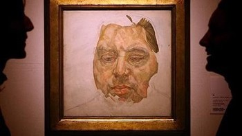 Lukisan Francis Bacon karya Lucian Freud ini diketahui hilang pada tahun 1988. Dok. Telegraph.