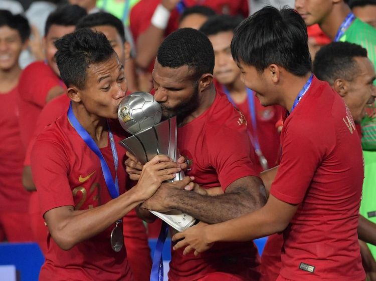 Pesta Juara Timnas Indonesia di Kamboja