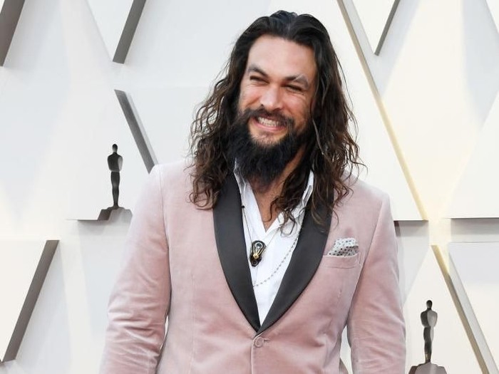 PARK CITY, UT - JANUARY 26:  (L-R) Geoff Stults and Jason Momoa attend the David Crosby: Remember My Name celebration at Stellas Film Lounge during the 2019 Sundance Film Festival at Stellas Film Lounge on January 26, 2019 in Park City, Utah.  (Photo by Phillip Faraone/Getty Images for Stella Artois )