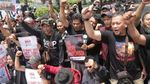 Pekerja Pelabuhan Kembali Gelar Aksi di Kementrian BUMN
