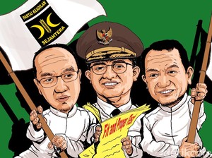 Perang Saudara Berebut Wagub Jakarta