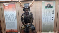 Ruang di Kastil Matsuyama dibuka untuk pameran. Benda-benda yang dipamerkan kebanyakan peninggalan dari bangsawan tuan rumah. (Bonauli/detikTravel)