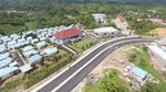 Mulusnya Jalan Perbatasan RI-Malaysia di Kalimantan